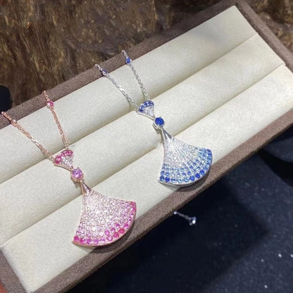 [AuraEcho]DREAM NECKLACE AGATE SILVER DIAMOND