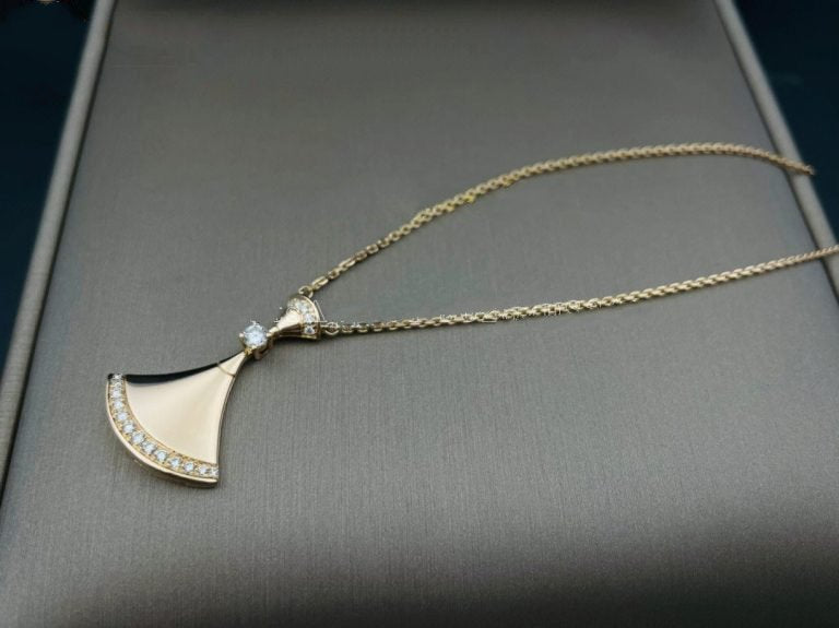 [AuraEcho]DREAM NECKLACE PINK GOLD DIAMOND