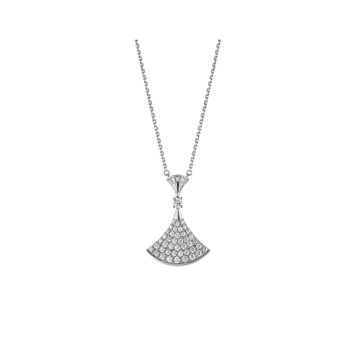 [AuraEcho]DREAM NECKLACE SILVER FULL DIAMOND