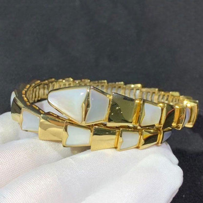 [AuraEcho]SERPENTI BRACELET MOP GOLD