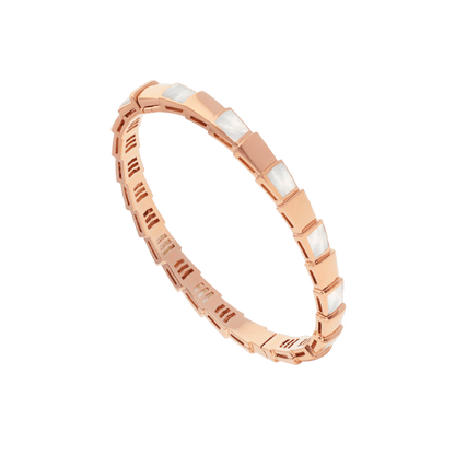 [AuraEcho]SERPENTI BRACELET PINK GOLD MOP
