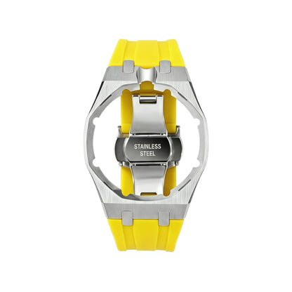 [AuraEcho]Royal Oak Pop Exclusive Steel Case & Silicone Strap With Cradle
