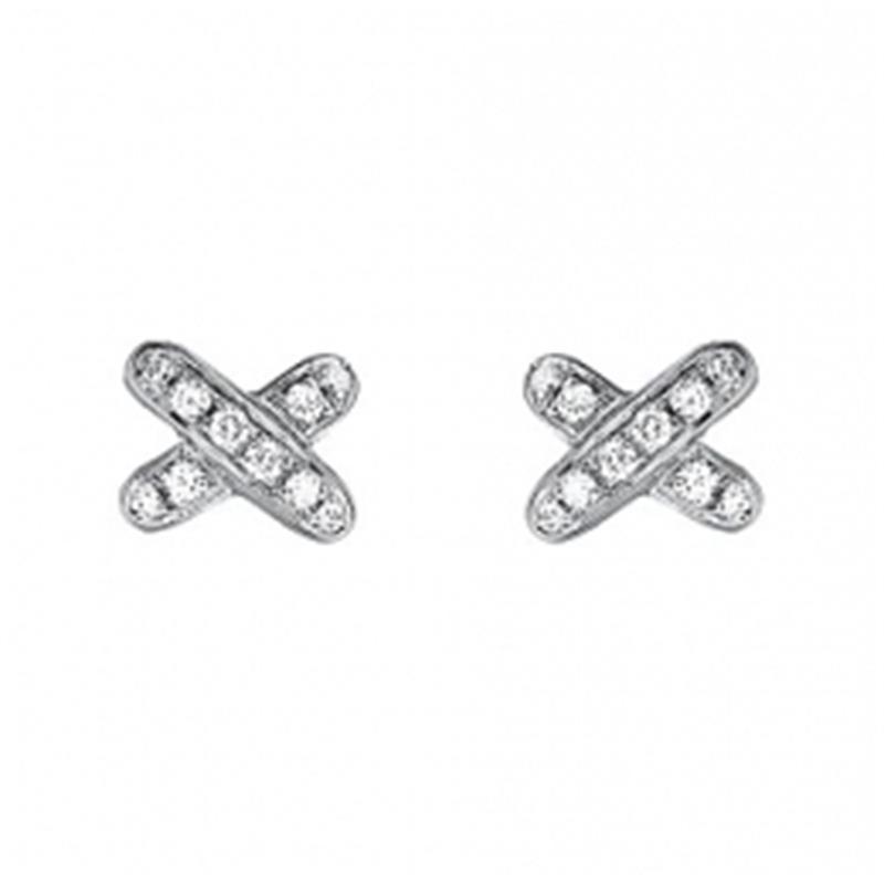 [AuraEcho]JEUX DE DIAMOND EARRINGS