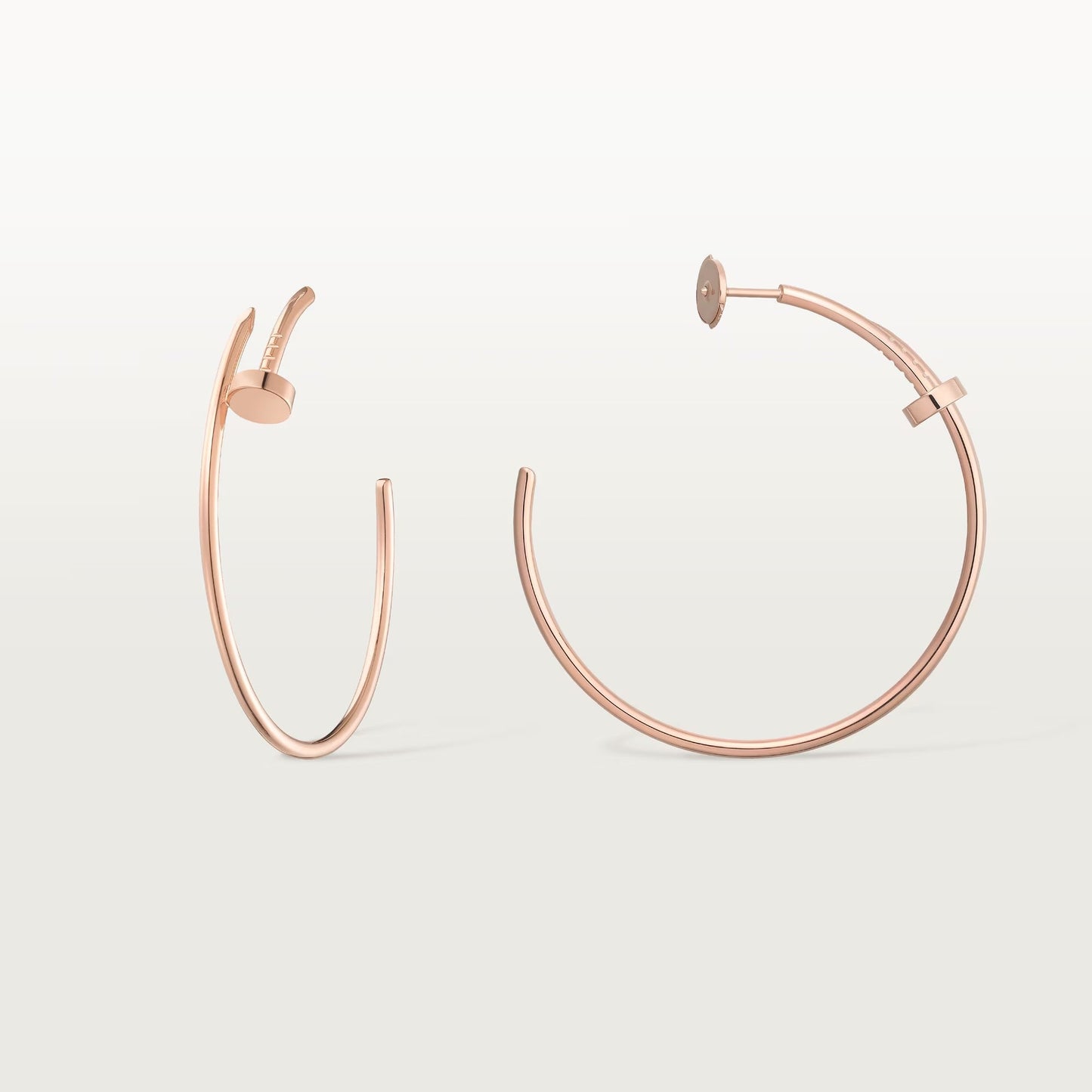 [AuraEcho]JUSTE NO DIAMOND LARGE EARRINGS