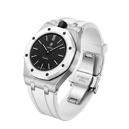[AuraEcho]Royal Oak Pop Exclusive Steel Case & Silicone Strap With Cradle