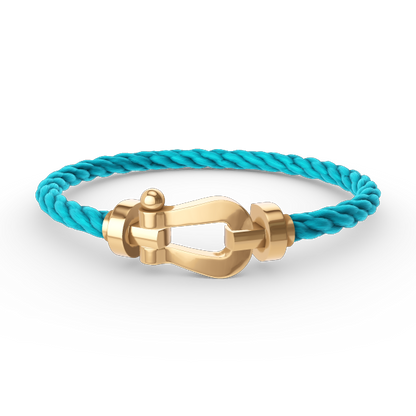 [AuraEcho]FORCE LARGE HORSESHOE NO DIAMOND BRACELET GOLD