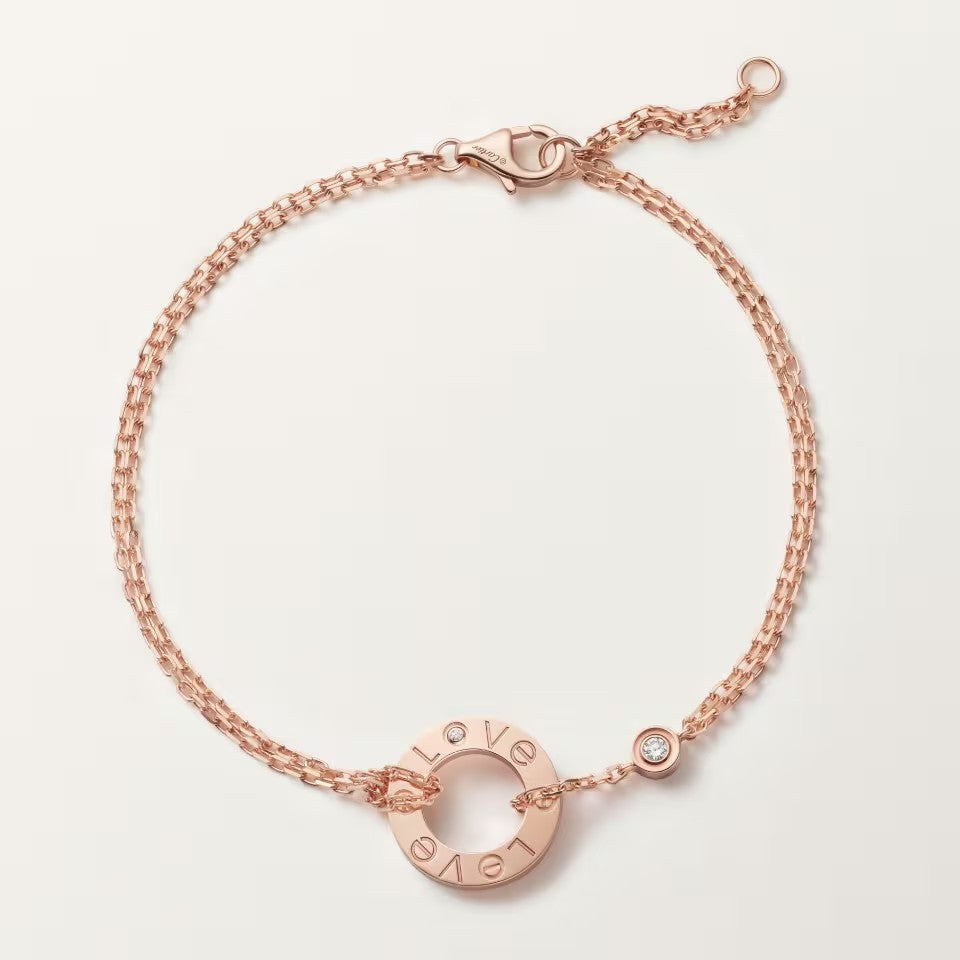 [AuraEcho]LOVE BRACELET 2 DIAMOND