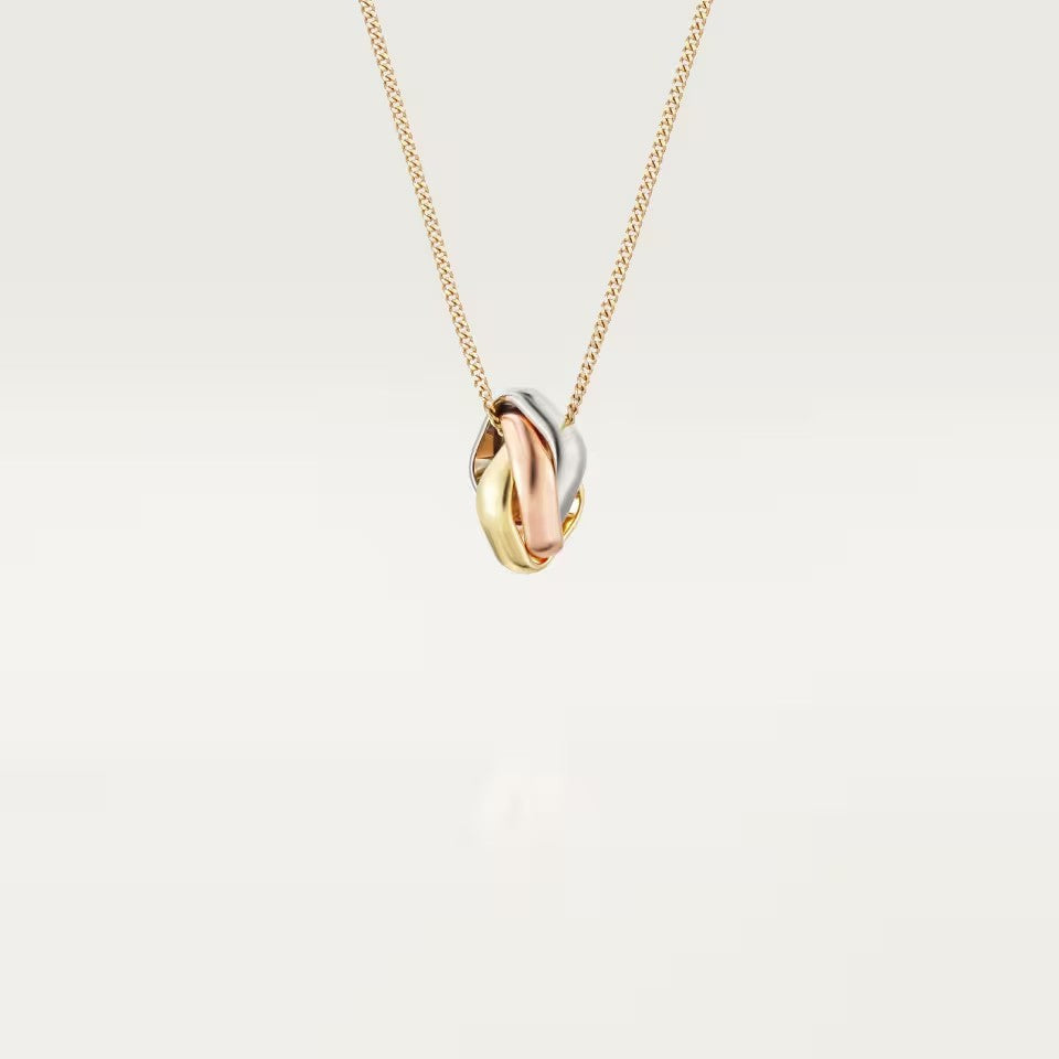[AuraEcho]TRINITY CUSHION NECKLACE COLLECTION