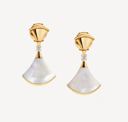 [AuraEcho]DREAM MOP 1 DIAMOND EARRINGS