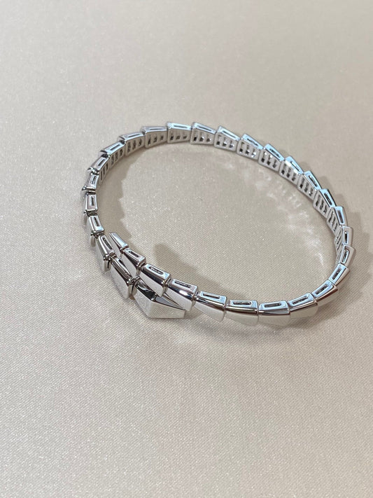 [AuraEcho]SERPENTI VIPER SILVER BRACELET